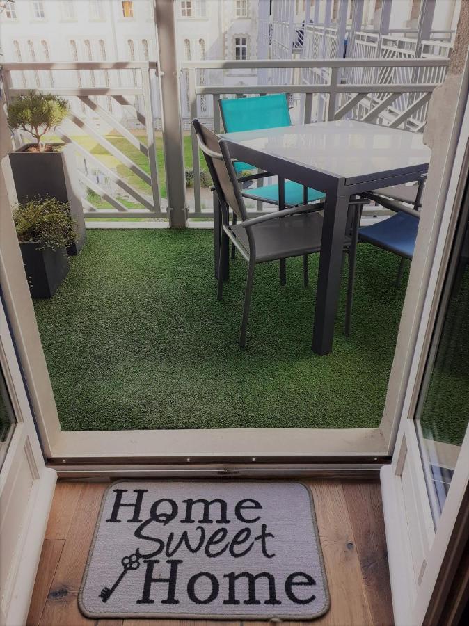 Charmant Studio En Duplex Esprit Loft Avec Balcon Vue Mer, Et Piscine Exterieure เลอครัวซิก ภายนอก รูปภาพ
