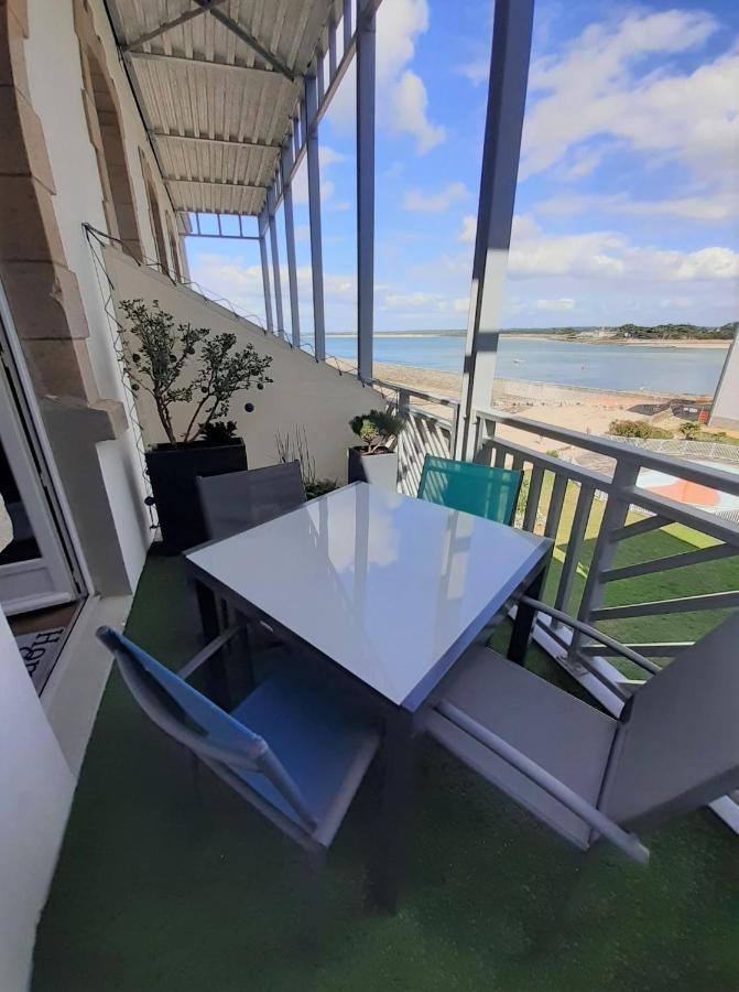 Charmant Studio En Duplex Esprit Loft Avec Balcon Vue Mer, Et Piscine Exterieure เลอครัวซิก ภายนอก รูปภาพ